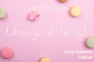 From Chrisyard Script: A Practical Guide to a Versatile Handwriting Style